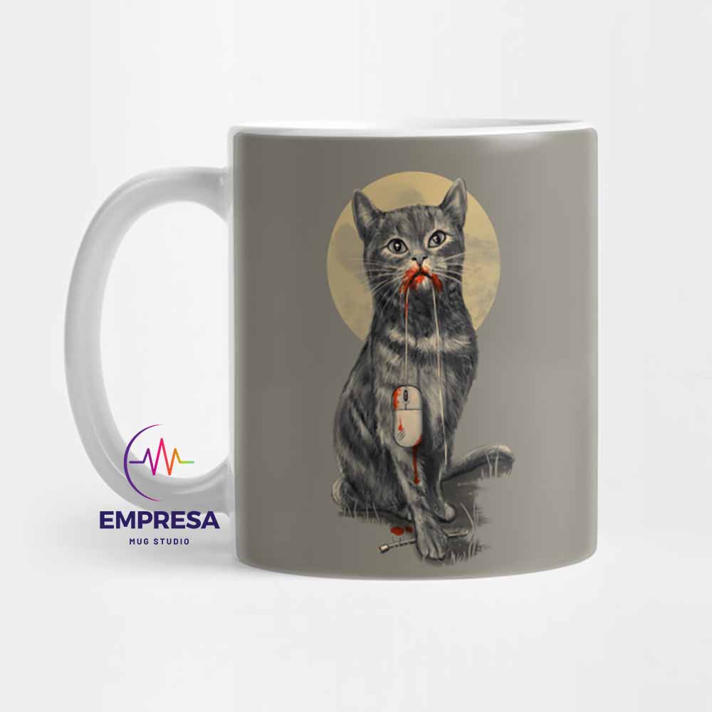 The Catch Cat Coffee Mug