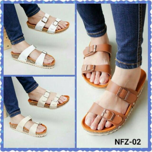 Sendal murah "flatbed strip two " NFZ 02
