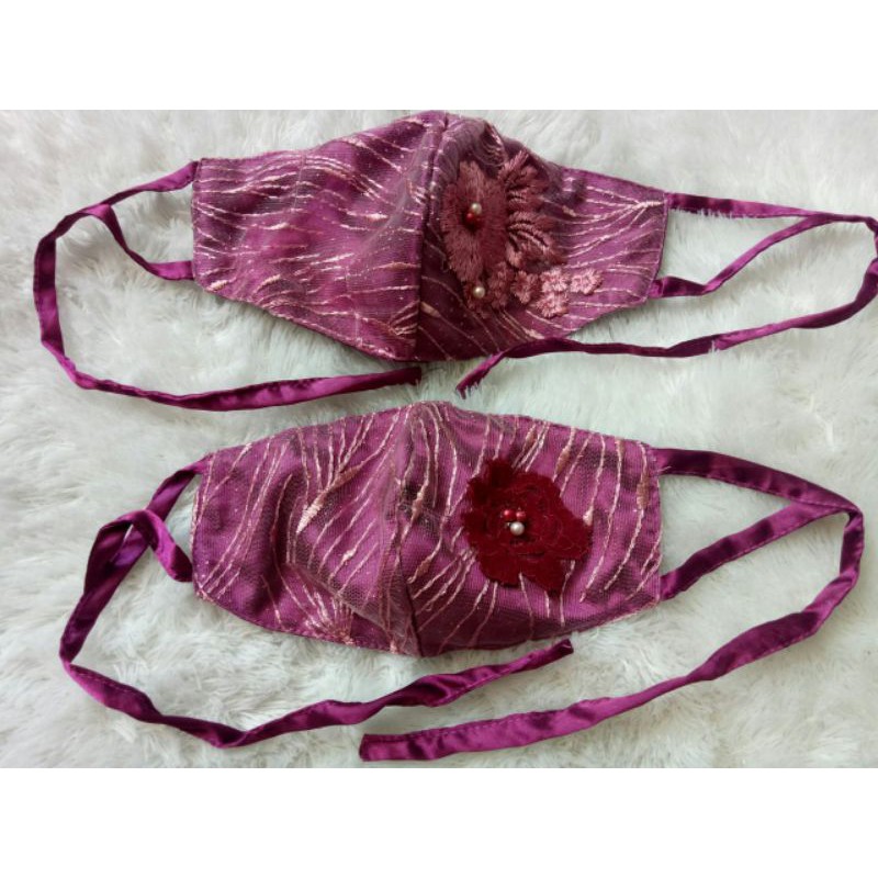 Masker Pesta tali/Masker tile