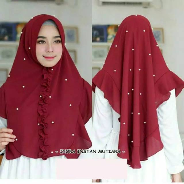 Hijab jilbab ixora mutiara