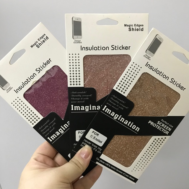 Glitter Sticker Redmi Note 4 (versi China)