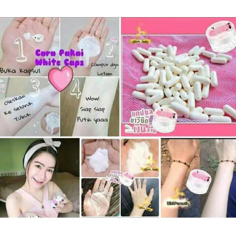 kapsul whitening only isi 30kapsul