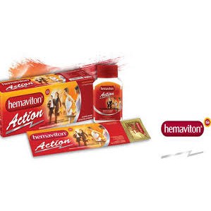 Hemaviton Action/Stamina Plus Strip 5Kap (BISA COD / GETCH)