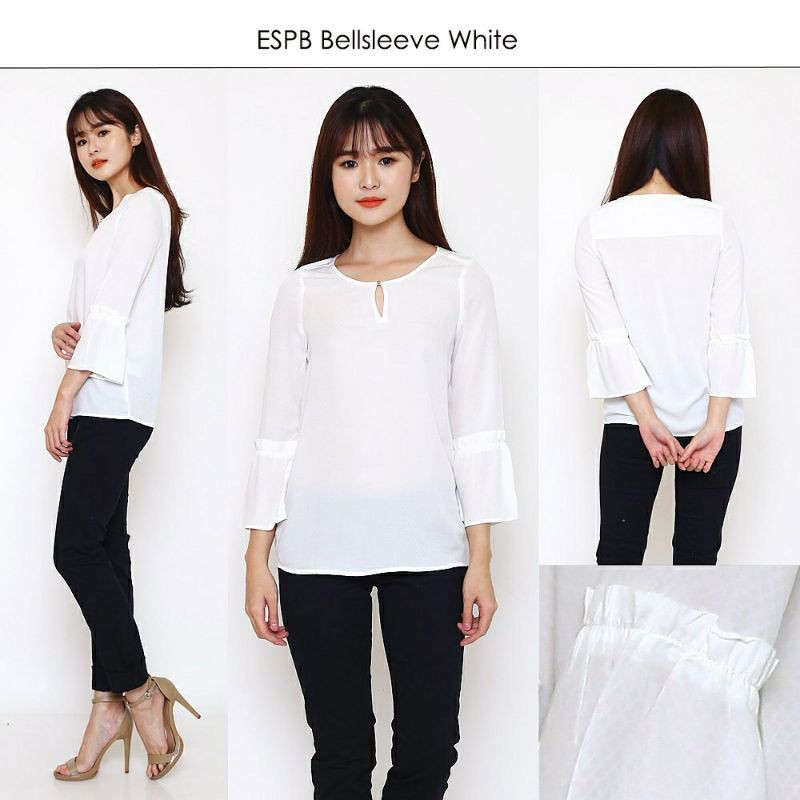 TMB Bellsleeve White