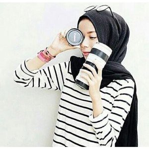 Damai   basic long stripe topm