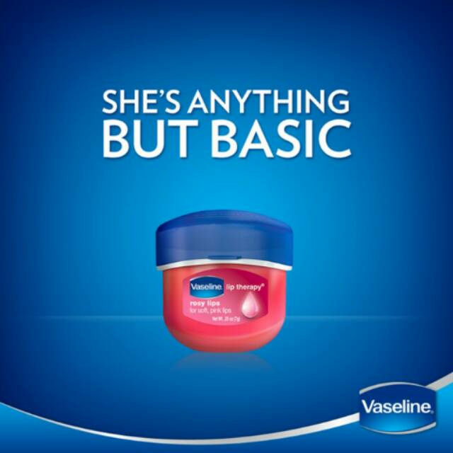 Vaseline rose lips original