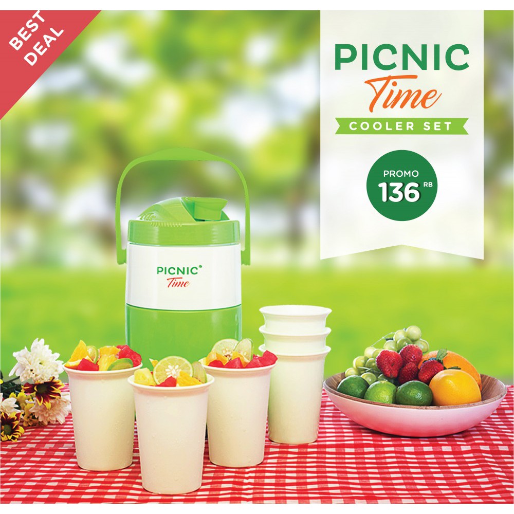 Picnic Time Cooler Set