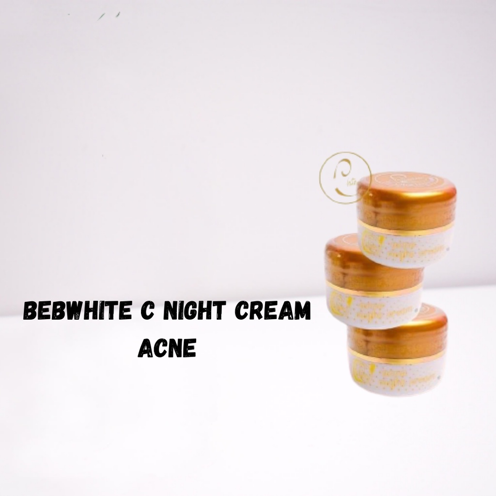 BEBWHITE C NIGHT CREAM ACNE