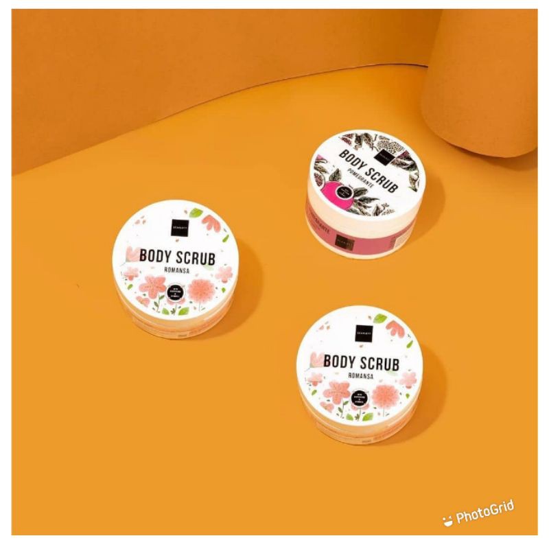 scarlett whitening body scrub