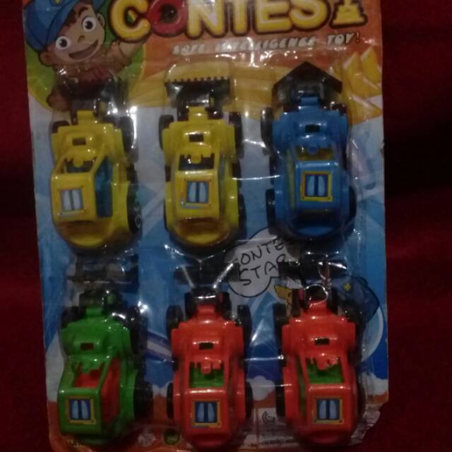 Mainan set kontruksi murah