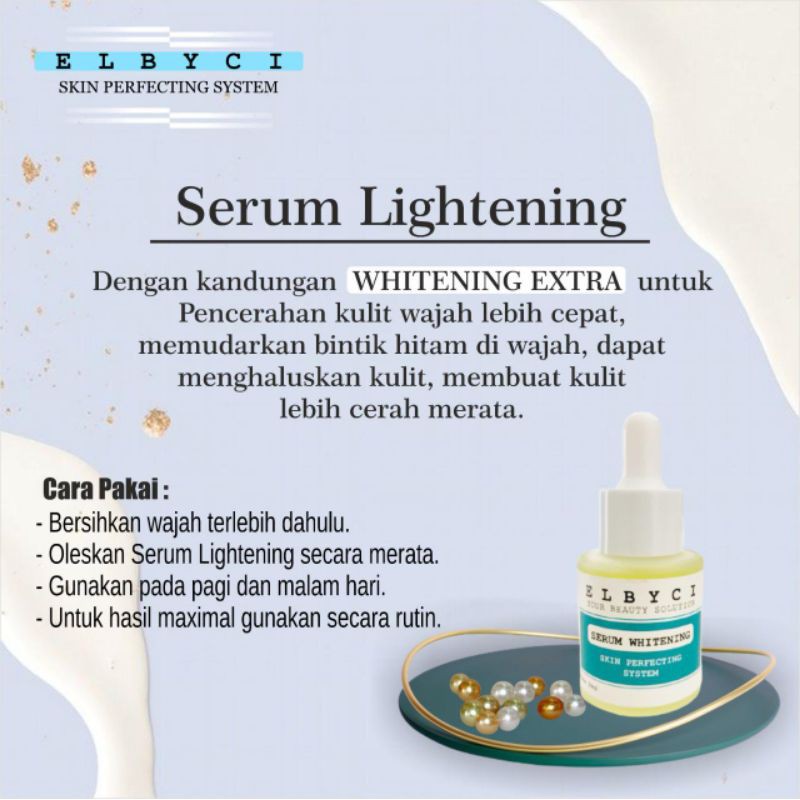 serum lightening elbyci