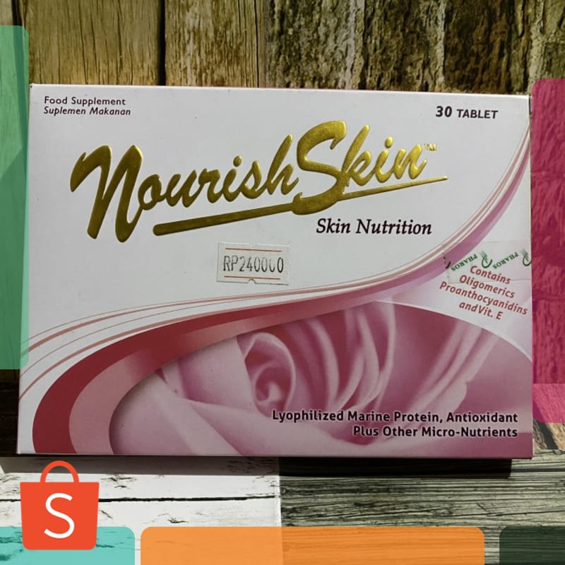 Termurah nourish skin 30 tablet