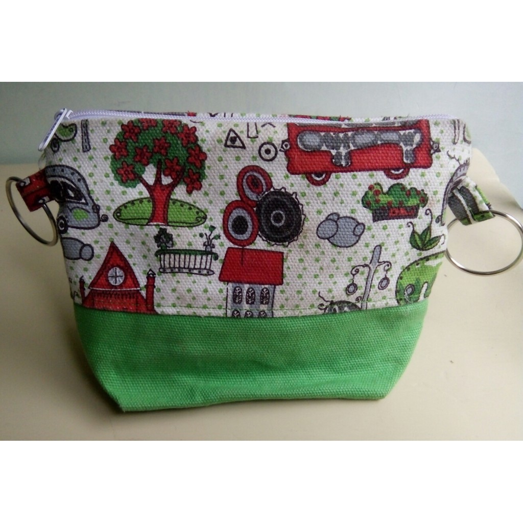 Pouch Kosmetik Kanvas