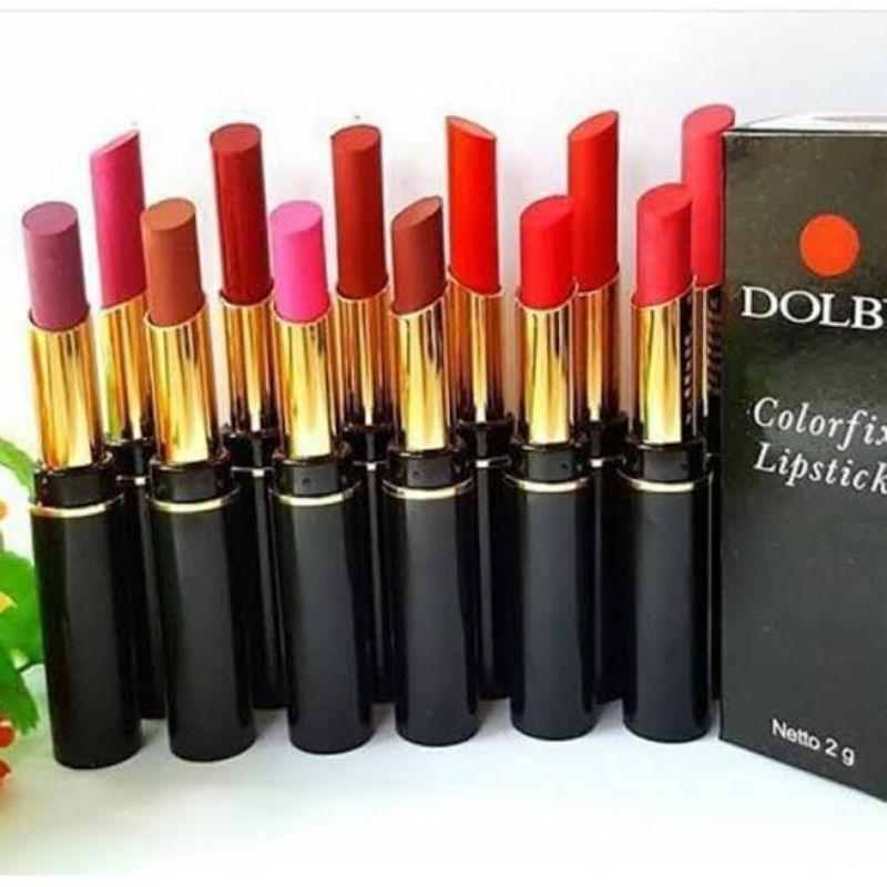 ●[12pc] Lipstik DOLBY Colorfix