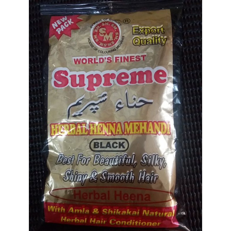 Supreme henna BLACK 150 gr