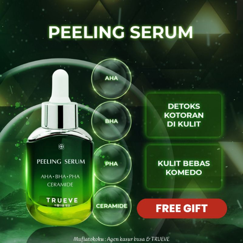 TRUEVE Peeling Serum Ceramide - AHA - BHA - PHA
