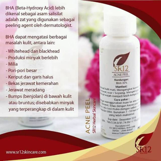 Acne peel sr12