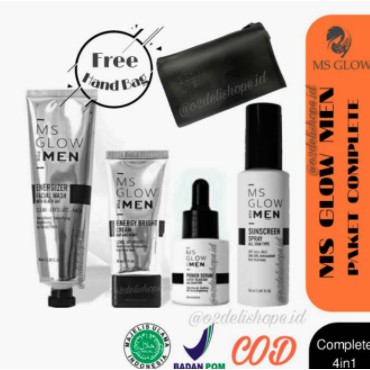 PAKET MS GLOW FOR MEN ORIGINAL BASIC DAN LENGKAP