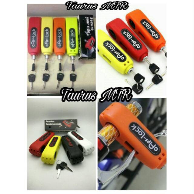 GRIP LOCK/CHAPS LOCK PENGAMAN MOTOR