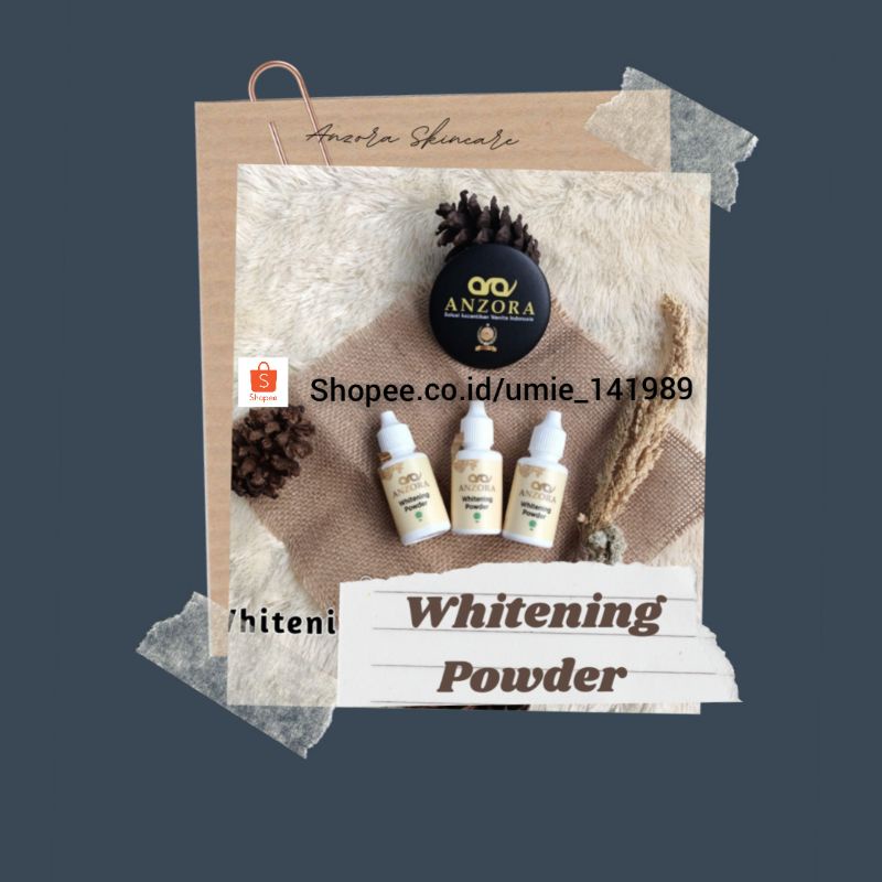 Whitening powder
