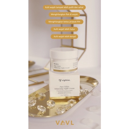 PURE WHITE NIGHT CREAM VAVL