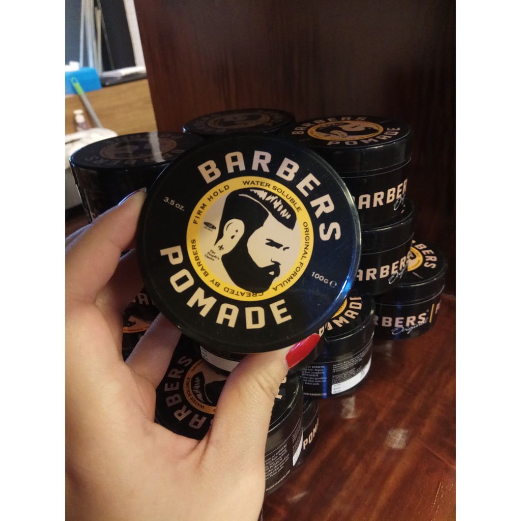 Barbers pomade firm
