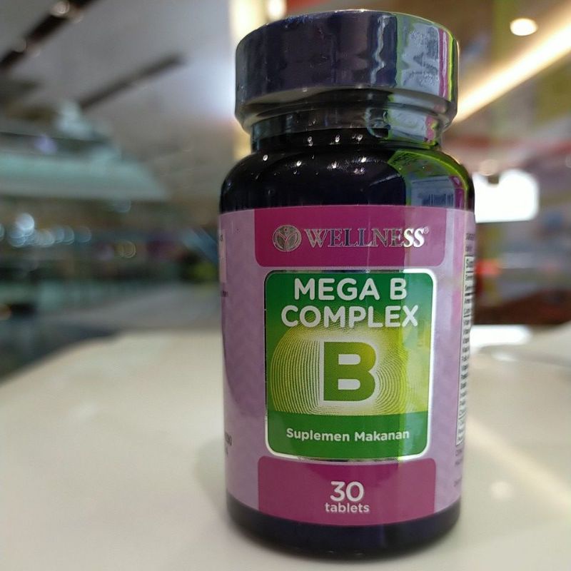 Wellness Mega B Complex 30 Tablets