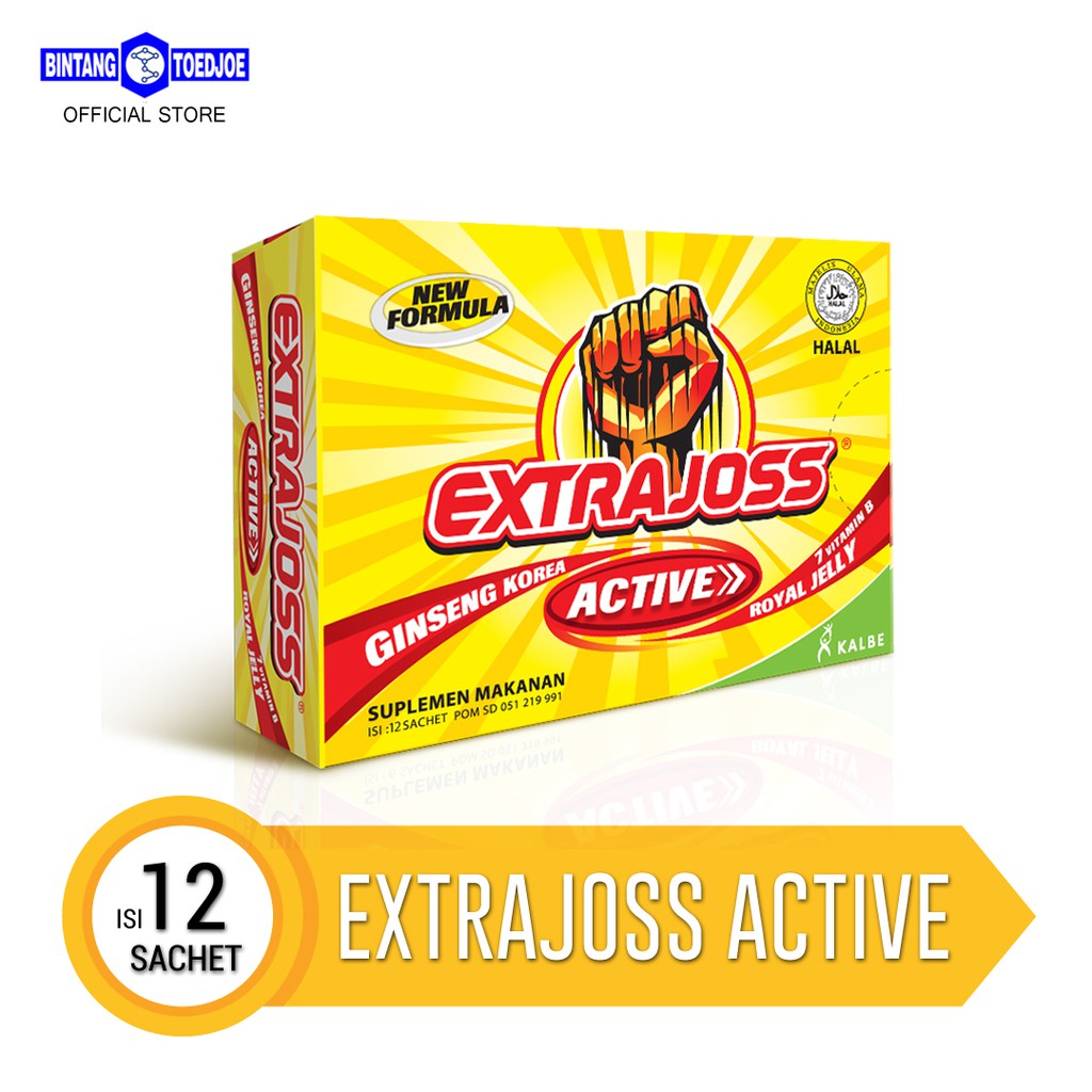 Extra Joss Active Isi 12 Sachet