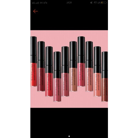 maybelline lipcream
