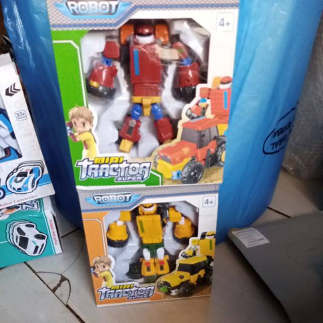 ROBOT TRACTOR rOBOT GENERASI