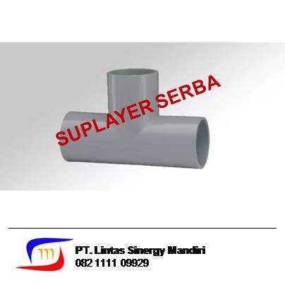 FITTING PVC TEE AW 3/4" X 1/2"