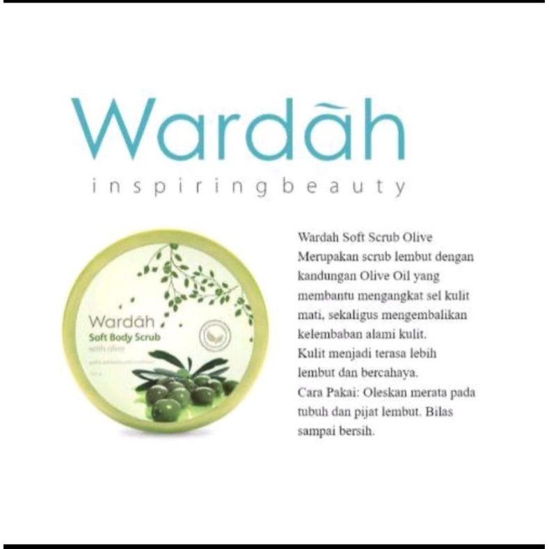 Wardah Soft Body Scrub