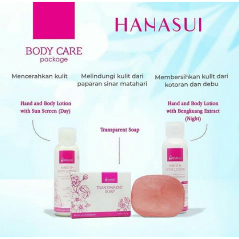 HANASUI BODY CARE PACKaGE