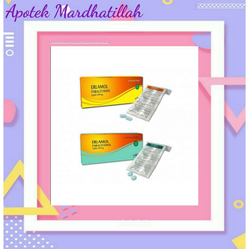 Erlamol 500mg Tablet