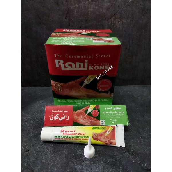 Rani tato dus merah ( 12pcs )