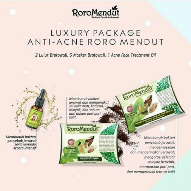 Lulur & masker Roromendut
