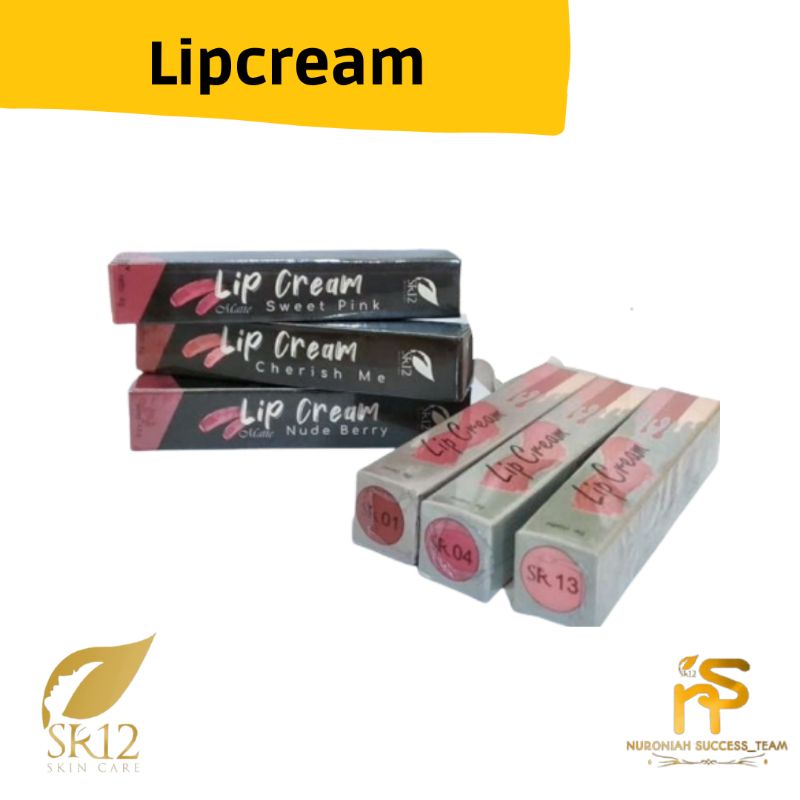 LIPCREAM SR12 NO 01 MAROON