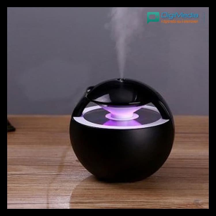 NIGHT LIGHT ELF AIR HUMIDIFIER DIFFUSER AROMA TERAPI 450ML HITAM KODE 599
