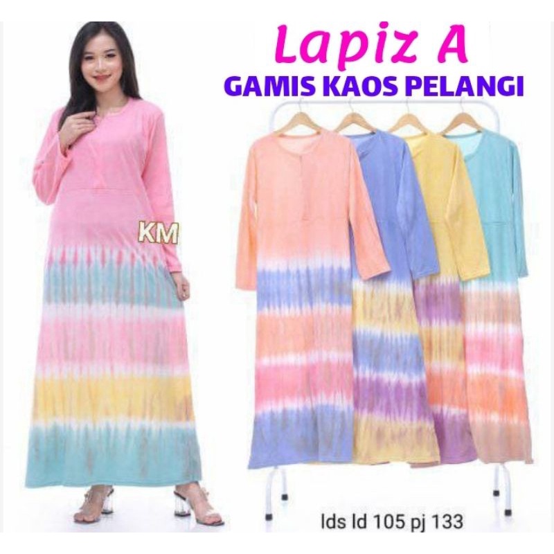 LONG DASTER KAOS PELANGI
