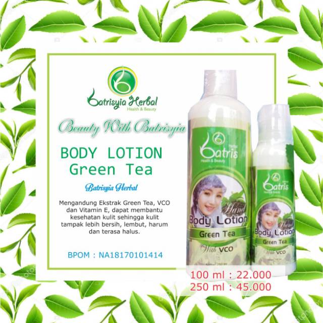 Body Lotion Greentea 100ml
