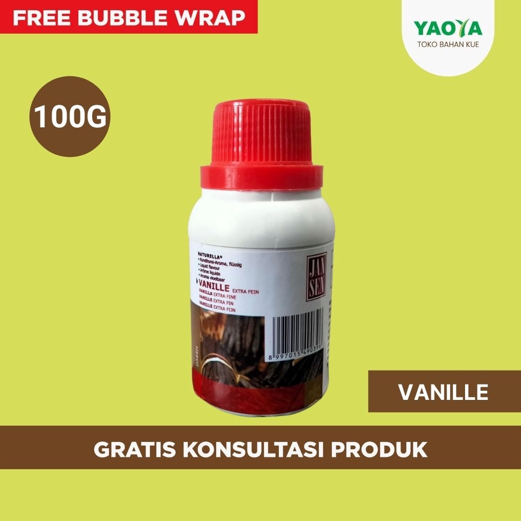 JANSEN PERISA VANILLA 100G