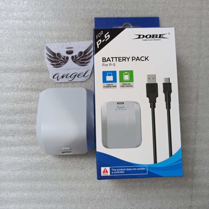 Dobe P5 Battery Pack For Ps5 Controller Dual Sense