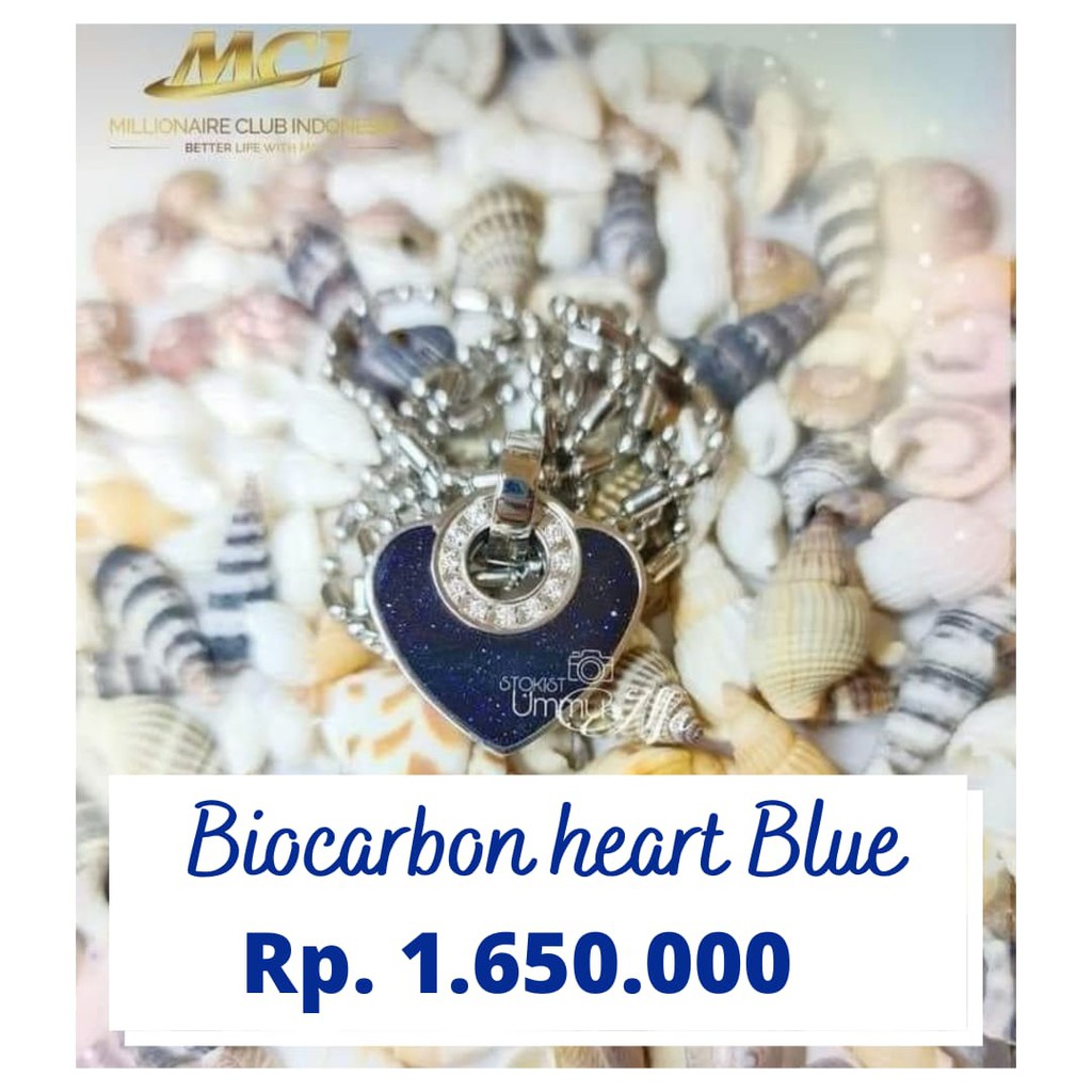 Biocarbon Heart Blue