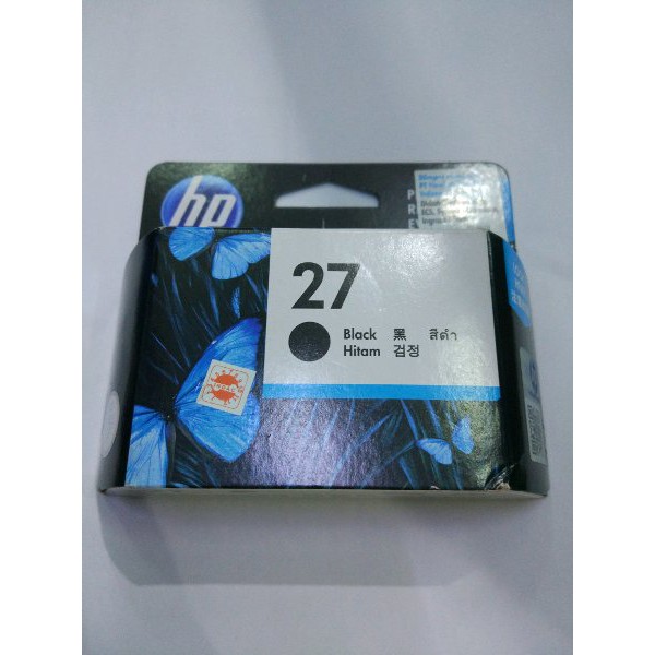 TINTA HP 27 BLACK ORIGINAL