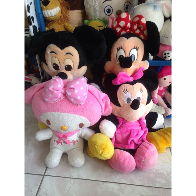 boneka paket murce disney dan sandrio