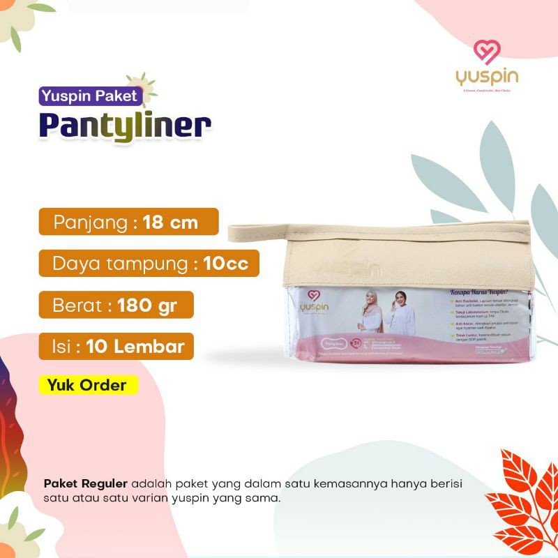 Yuspin variant Pantyliner