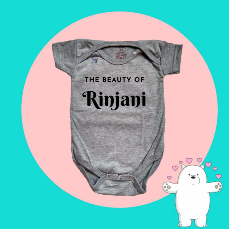 Jumper Bayi Custom Rinjani