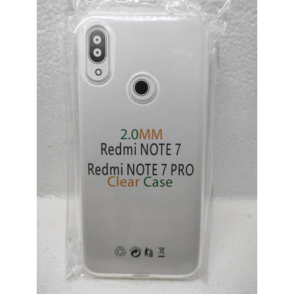 SOFTCASE CLEAR CASE PREMIUM TRANSPARAN REDMI NOTE 7 / 7 PRO TERMURAH