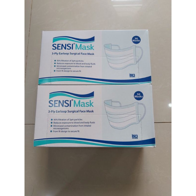 MASKER SENSI EARLOOP ISI 50 ORIGINAL