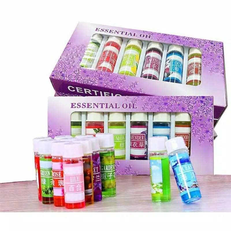 Taffware Essential Oils Aromatherapy Diffusers 6ml Mixing 6 PCS